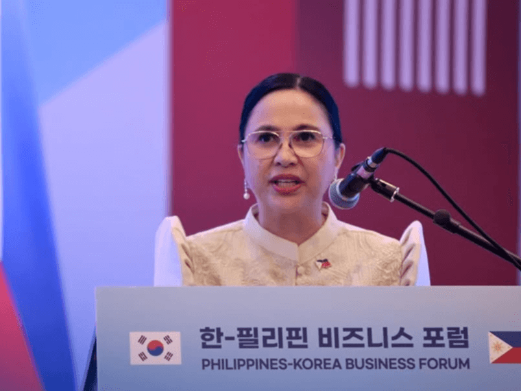Trade and Industry Secretary Cristina A. Roque during the 2024 Philippines-Korea Business Forum  held in October./ Photo from the Board of Investments