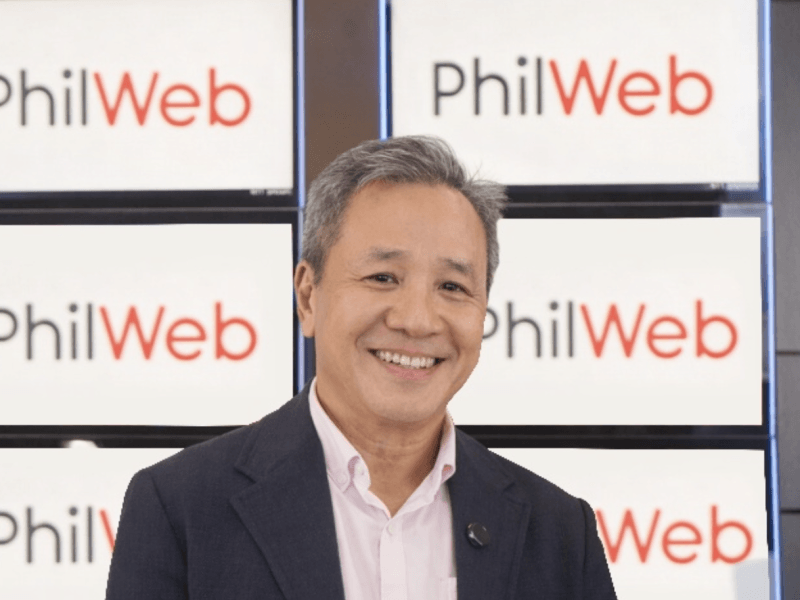 Brian Ng&nbsp;PhilWeb president&nbsp;