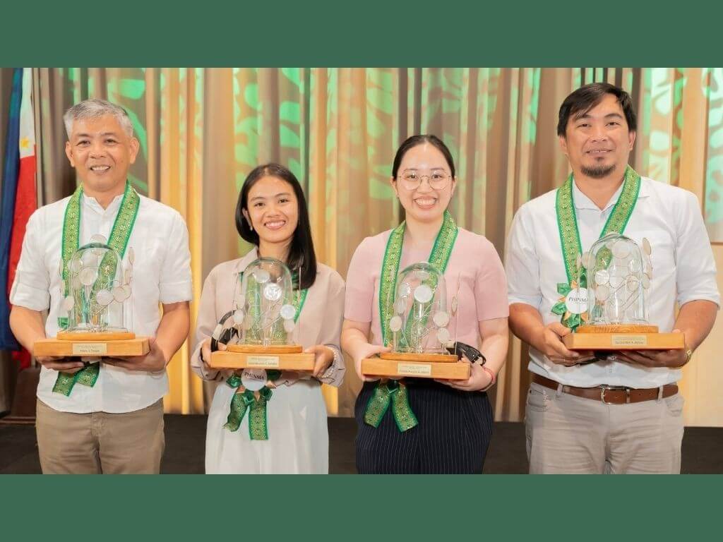&nbsp;From left: Adele Traspe, Grazieleanne Sellabe, Karina Angela Albert, and Ronald Kim Agbay showed how their own volunteerism and commitment made a difference by uplifting underserved communities, especially the young and the marginalized. | Contributed photo