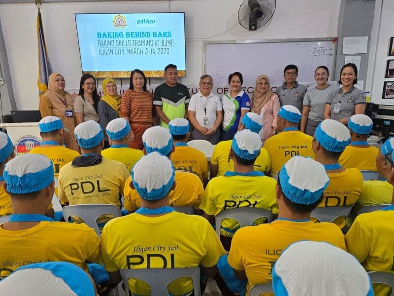 A recipe for collective impact. Representatives from Pilmico, MSU-IIT, and BJMP Iligan stand together in a shared commitment tochampion empowerment, rehabilitation, and shared value. | Photo from BJMP-Iligan City Jail-Male Dormitory Facebook page