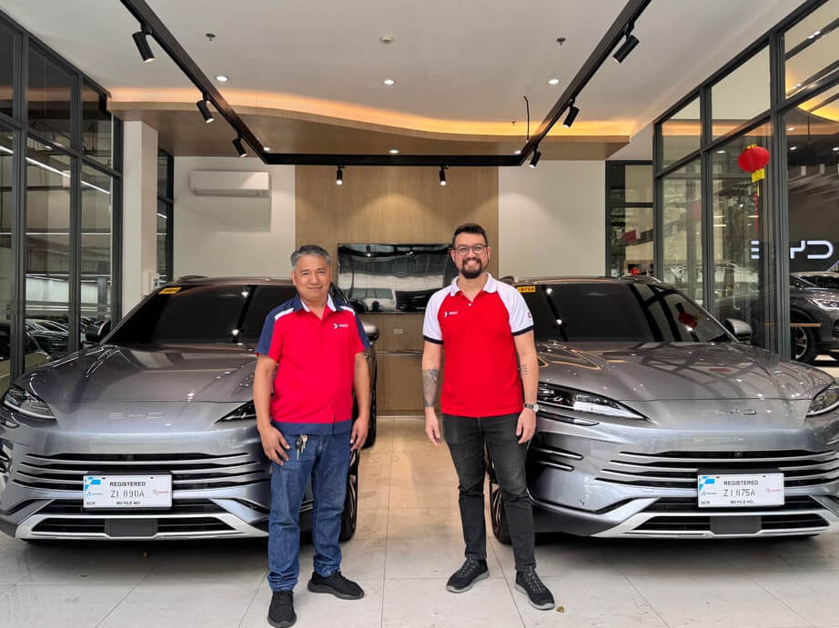 Home-grown mobile hailing app Xpress goes clean  and green with BYD./ Contributed photo