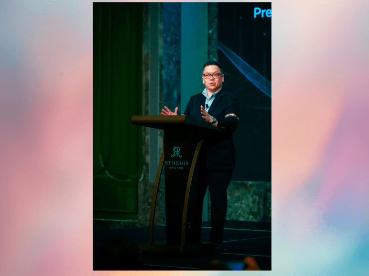 PLDT Global president and CEO Albert V. Villa-Real at the recent international business forum in Hong Kong. | Contributed photo