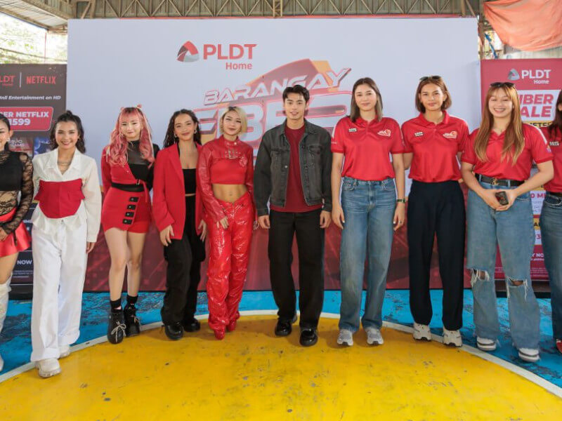 Kicking off in Pasig, Pasigueños enjoyed activities and surprises from PLDT Home. Celebrities and guest performers including Dylan Menor, Eleven11, and PLDT High Speed Hitters including Mika Reyes, Majoy Baron, Jessey de Leon, and Rachel Austero also joined in the fun./ Contributed photo