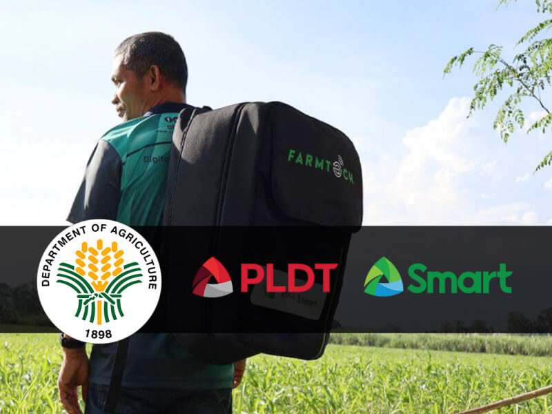 A Mindanaoan farmer with his digital tools./ Contributed photo