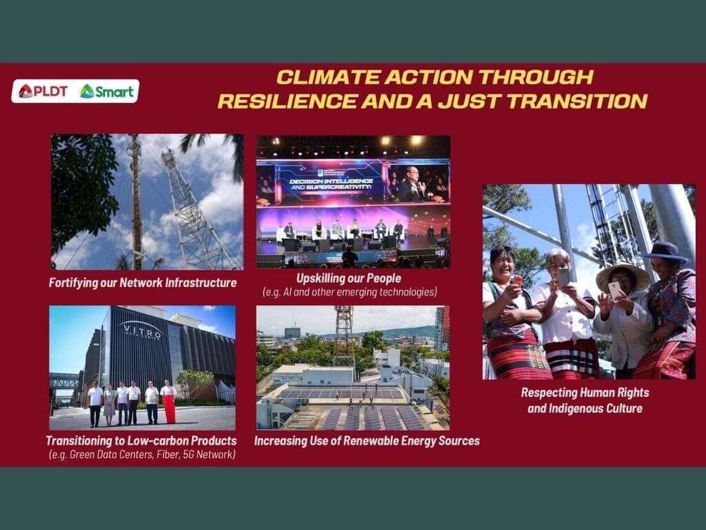 PLDT and Smart implement climate solutions, particularly in line with the country’s focus on resilience, adaptive capacity, and just transition. | Contributed photo