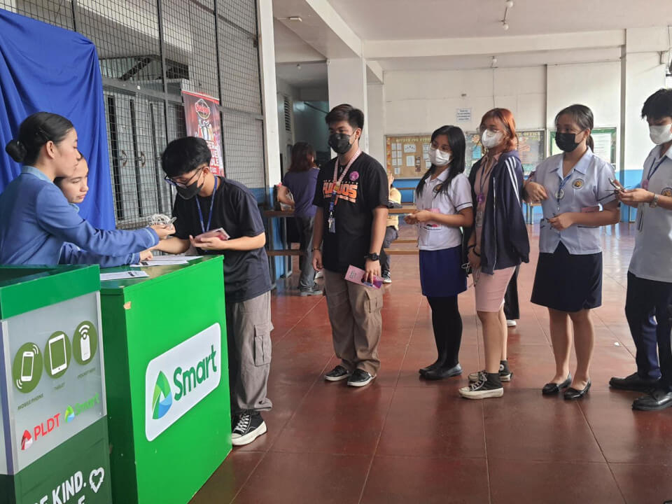 E-waste collection drive at Arellano University/ Contributed photo