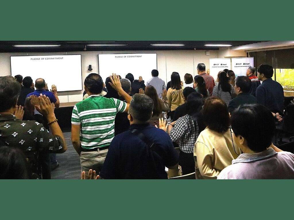 PLDT and Smart further include sustainability into their supplier onboarding, due diligence, qualification, performance monitoring, and continuous engagement processes. | Contributed photo
