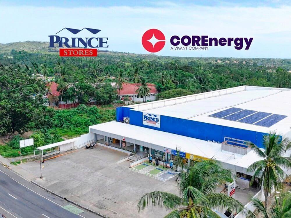 Prince Warehouse in Sogod, Cebu powered by COREnergy. | Contributed photo