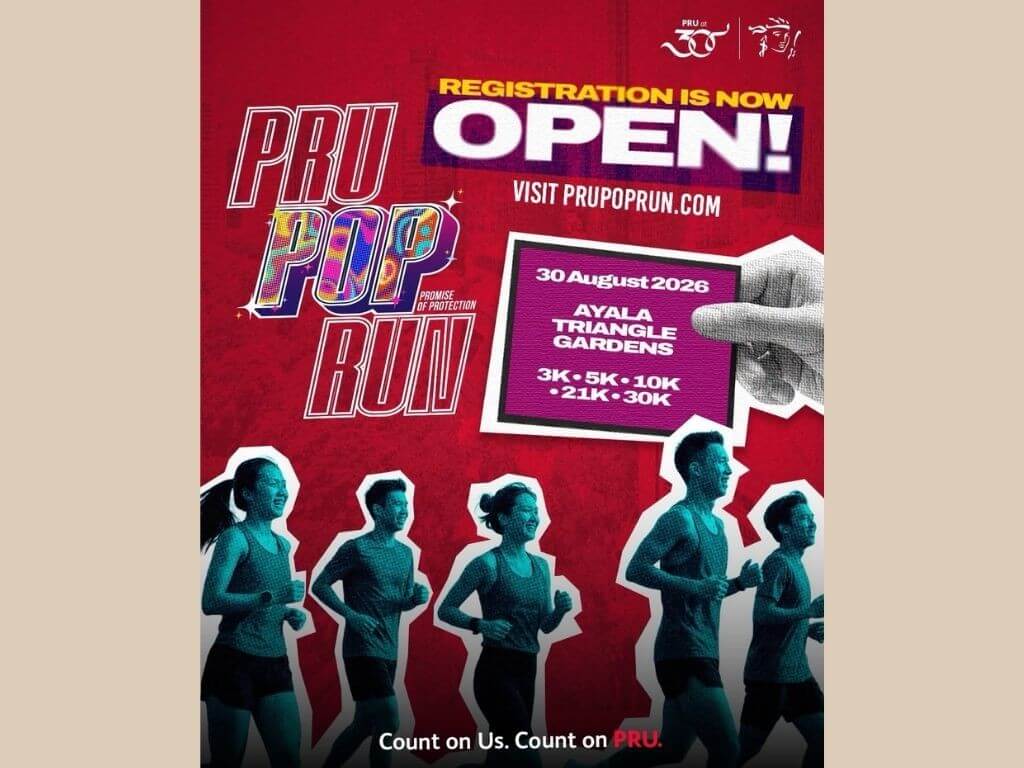 As Pru Life UK celebrates three decades of serving Filipinos, it remains committed to being the most trusted partner of every life and protector of every future. Through PRU Pop Run, the company reinforces that Filipinos can count on PRU in championing their financial future, health, and overall well-being. | Contributed photo