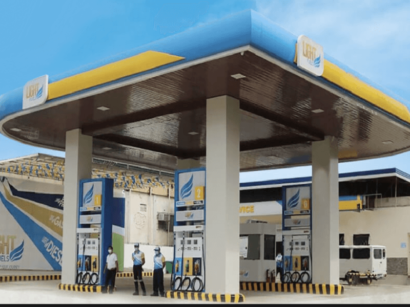 A Light Fuels Retail station. The group aims to open nine service stations this year to end with 10 in Cebu. ​