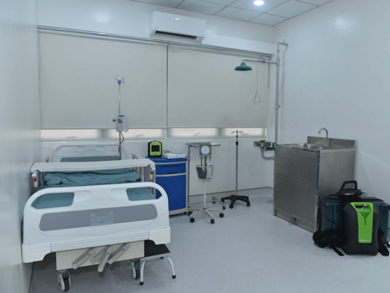 The Bagong Bayaning Mandirigma Casualty Care Center is open to serve Filipino soldiers wounded in action./ Photo from Meralco