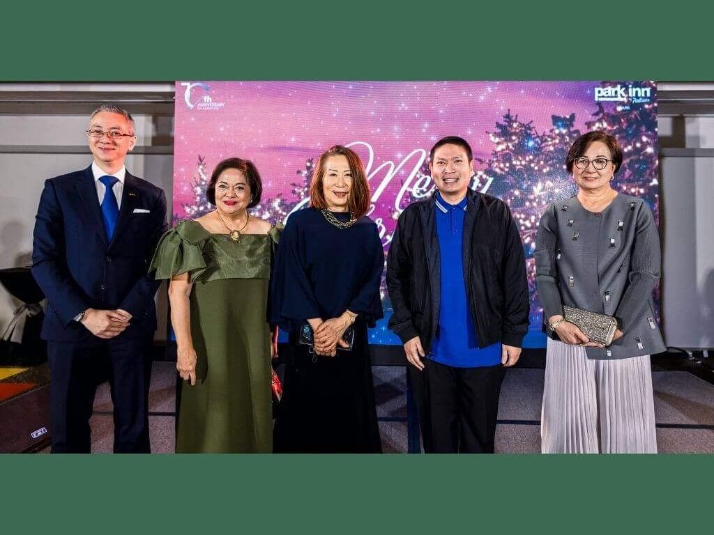 Honoring a decade of hospitality with ((from left) Park Inn by Radisson Clark general manager Mr. Lorenzo Tang, Clark Development Corp. president and CEO Atty. Agnes Devanadera, SM Hotels and Conventions Corp. president Elizabeth T. Sy, Mabalacat City Mayor Geld Aquino and SM Hotels and Conventions Corp. executive vice president Ms. Peggy Angeles. | Contributed photo
