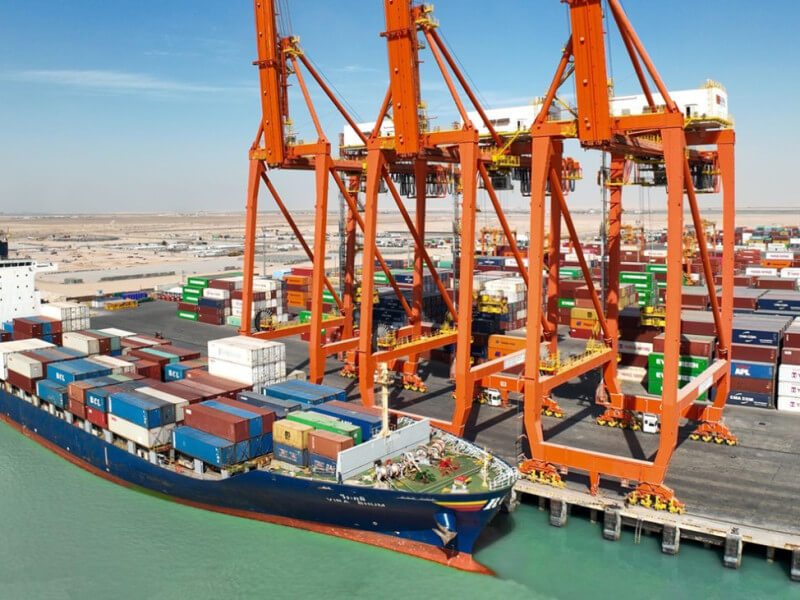 The MV Vira Bhum during her maiden call to BGT last Oct. 29 under the RWG service is the first RCL vessel to call the Port of Umm Qasr and the first Thai-flagged vessel to reach Iraq./Photo from ICTSI 