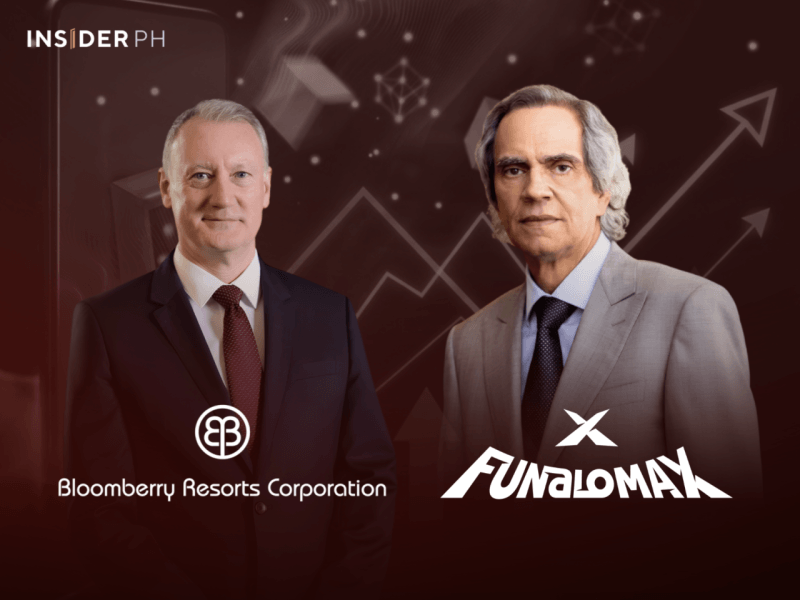 Bloomberry president and chief operating officer Gregory Francis Hawkins with chair and ​CEO Enrique Razon ​Jr.&nbsp;