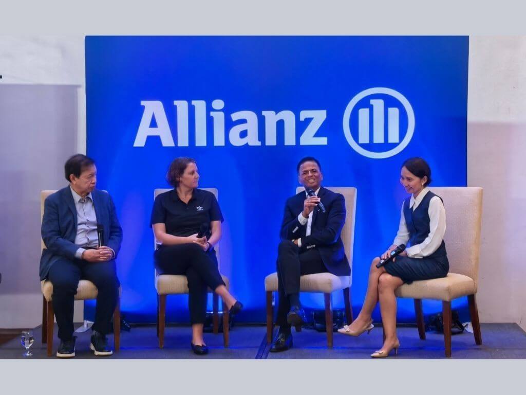 Rene &ldquo;Butch&rdquo; Meily, president of &nbsp;Philippine Disaster Resilience Foundation; Catherine Scerri, executive director of Bahay Tuluyan; Joe Gross, Allianz PNB Life president and chief executive officer, and Zanne Magararu, Allianz PNB Life chief marketing officer and chief of staff &nbsp;| Photo by Vanessa Hidalgo