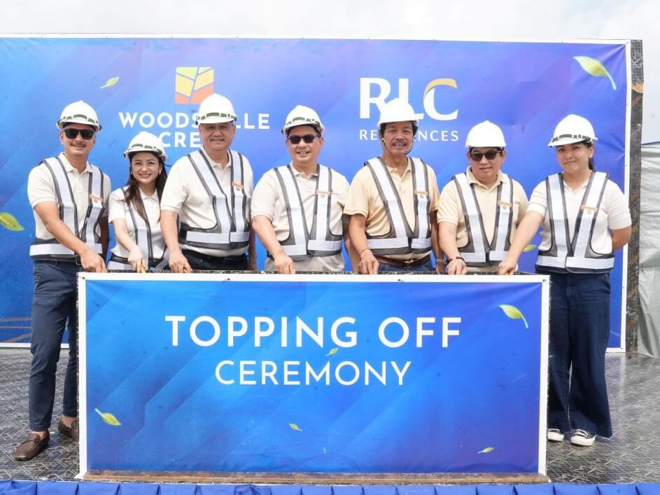 From left: RLC Residences head of marketing Dan Carlo Torres, RLC Residences overall head of sales Carissa Denise Lao,TERP Asia Construction Corporation president Atty. Alberto Escalona, RLC Residences SVP and business unit general manager Teddy V. Bernas, RLC Residences head of construction Engr. Emmanuel Arce, RLC head of corporate project procurement Engr. Rodanil de Silva, and RLC Residences senior business development manager Ma. Trixia Pascaran. ​| ​Contributed photo