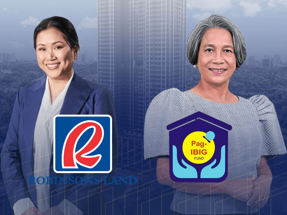 RLC president and CEO Mybelle V. Aragon-GoBio and Pag-IBIG Fund CEO Marilene Acosta