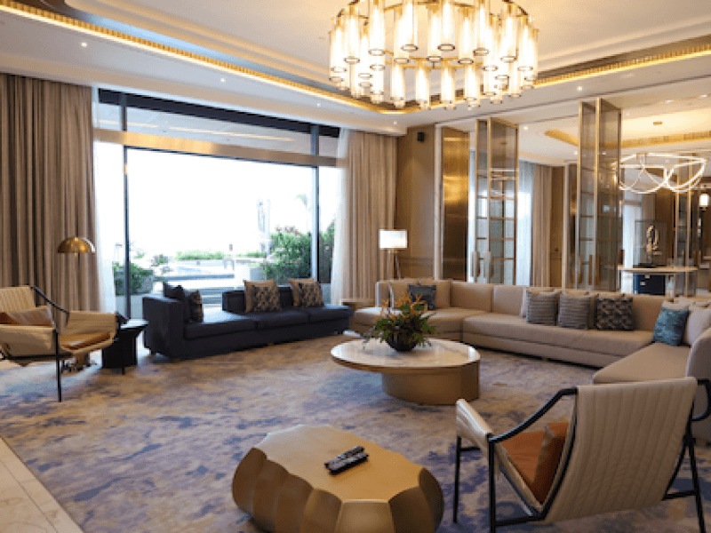 A private villa at Fili Hotel, NUSTAR Resort’s proudly Filipino-branded luxury offering, now open alongside the upcoming ultra-luxury NUSTAR Hotel and the business-focused Grand Summit./Image from NUSTAR's website. 