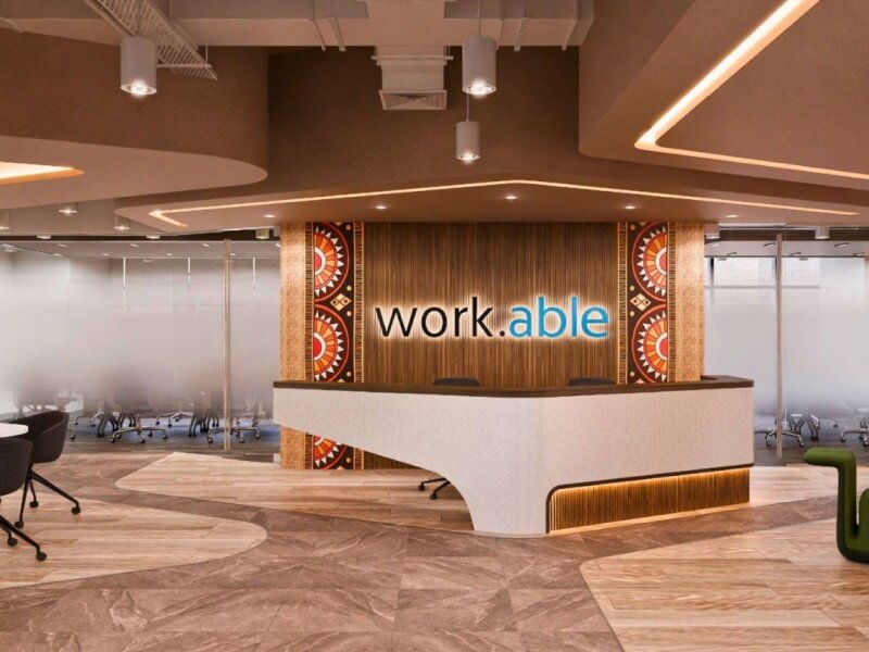 work.able located on the 10th floor of Cybergate Iloilo Tower 3. | Contributed photo