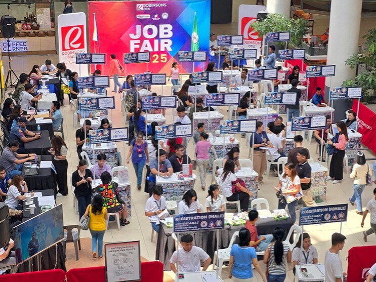 Robinsons Malls connects talents with opportunities on Labor Day./ Photo from Robinsons Land Corp.