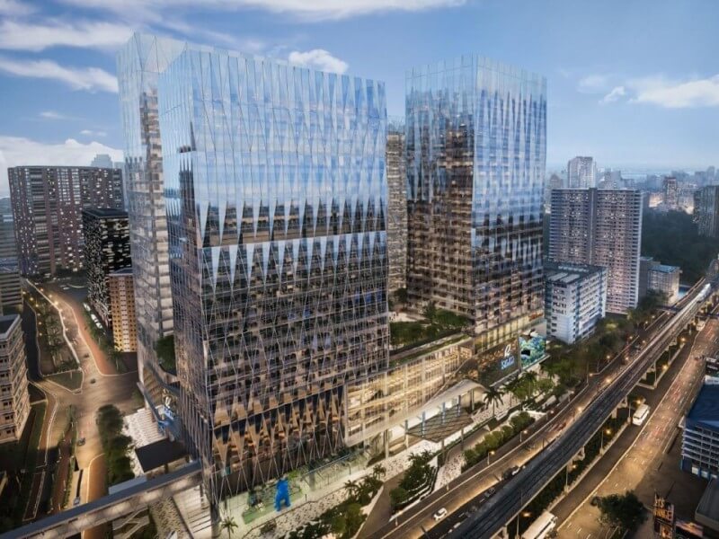 Artist&rsquo;s perspective. Asscher at The Jewel&rsquo;s ATMP Towers recorded the largest office pre-leasing transaction in the second quarter of 2026 at 33,400 square meters, according to CBRE Philippines. ​| Contributed ​photo
