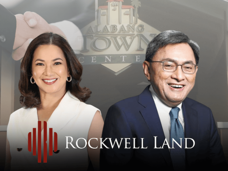 Rockwell chair Nestor J. Padilla with president Valerie Jane L. Soliven