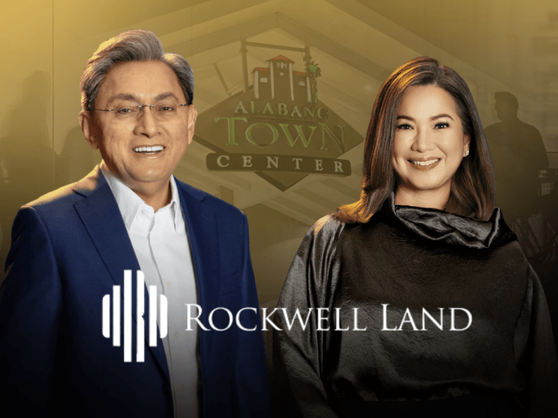 Rockwell Land's Nestor Padilla with Valerie Soliven&nbsp;