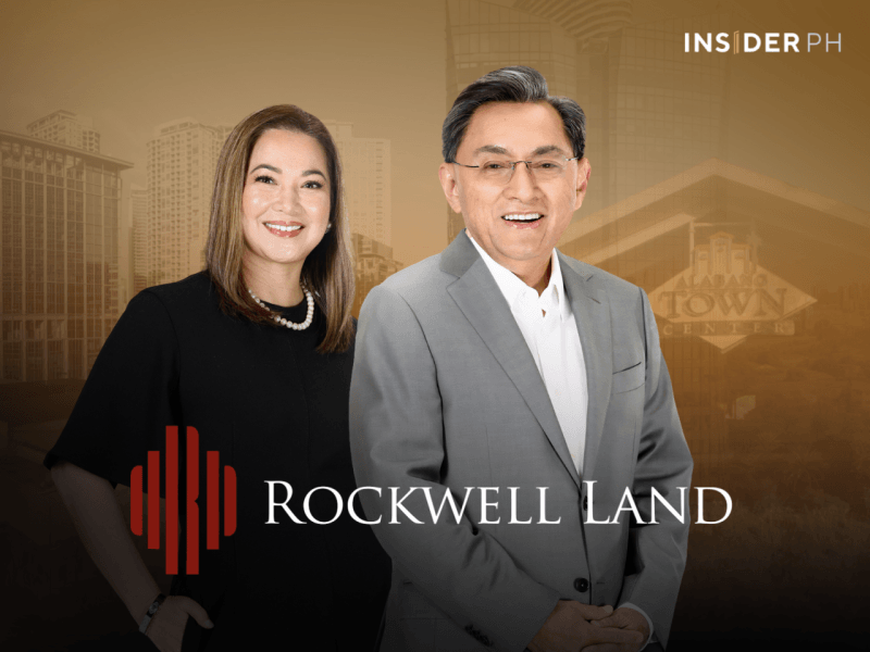 Rockwell Land chair Nestor J. Padilla and president and CEO Valerie Jane L. Soliven.&nbsp;