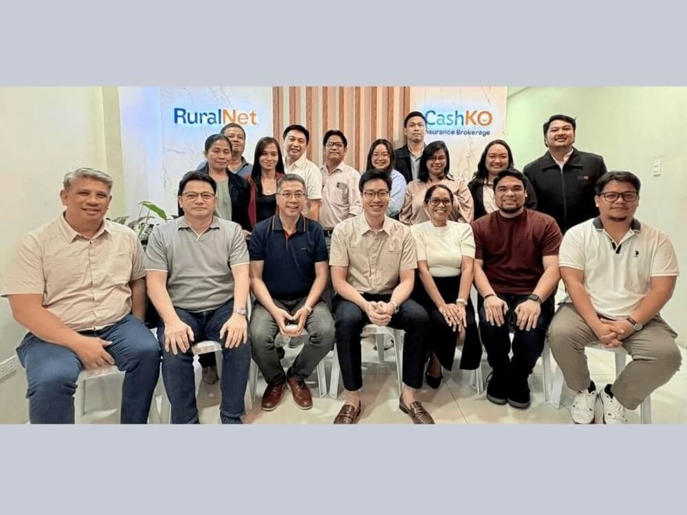 RuralNet Inc. staff with founder & CEO Justin Arcenas (4th from left, seated). | Contributed photo