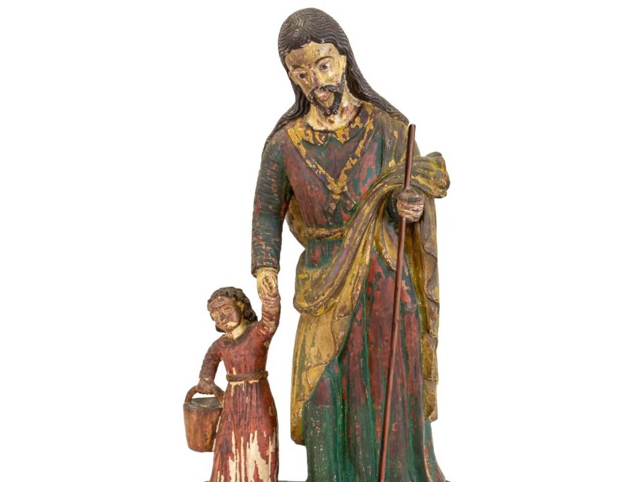 A late 18th-century Bicol “Patrocinio de San Jose” de tallado tableau, estimated at P180,000 - P200,000 | Contributed photo