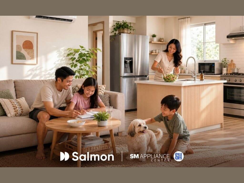Salmon, a leading fintech company in the Philippines, has partnered with SM Appliance Center to offer product loans inside its stores, bringing flexible, transparent financing closer to customers at the point of purchase. | Contributed photo