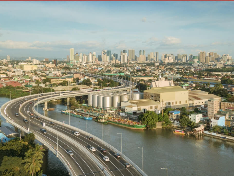 Right-of-way challenges during the design and construction phases of the Skyway Stage 3 project resulted in the elevated tollway having more curves than is usual for a highway./Contributed Photo