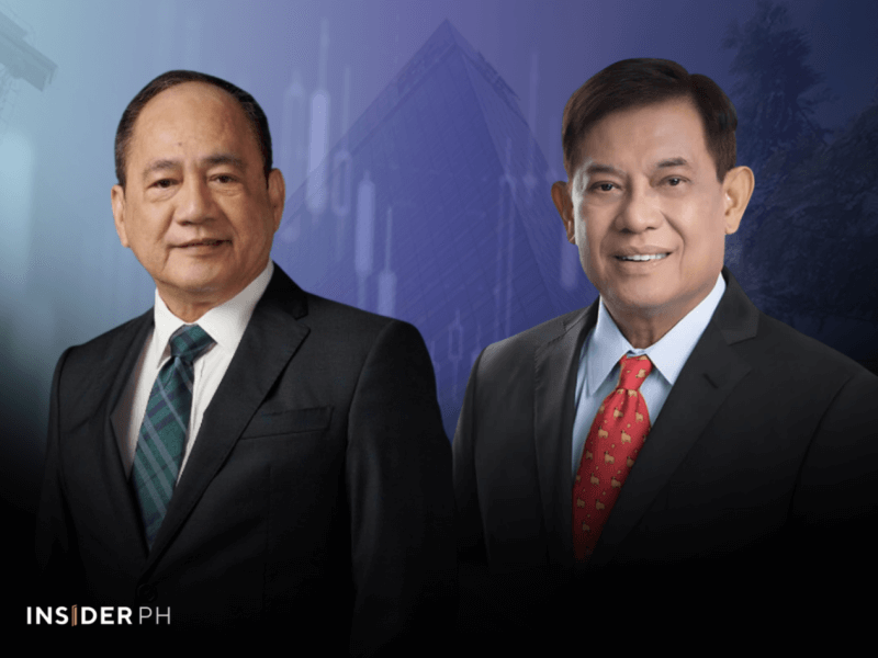 PSE president and CEO Ramon Monzon with SEC chair Francis Ed. Lim.&nbsp;