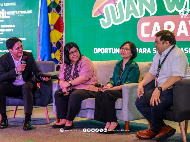 The SEC held the &ldquo;Juan with SEC Caravan: Oportunidad Para sa Pag-Asenso ng Negosyo ni Juan,&rdquo; from July 21 to 23 at The SEC Headquarters in Makati City. | Contributed photo