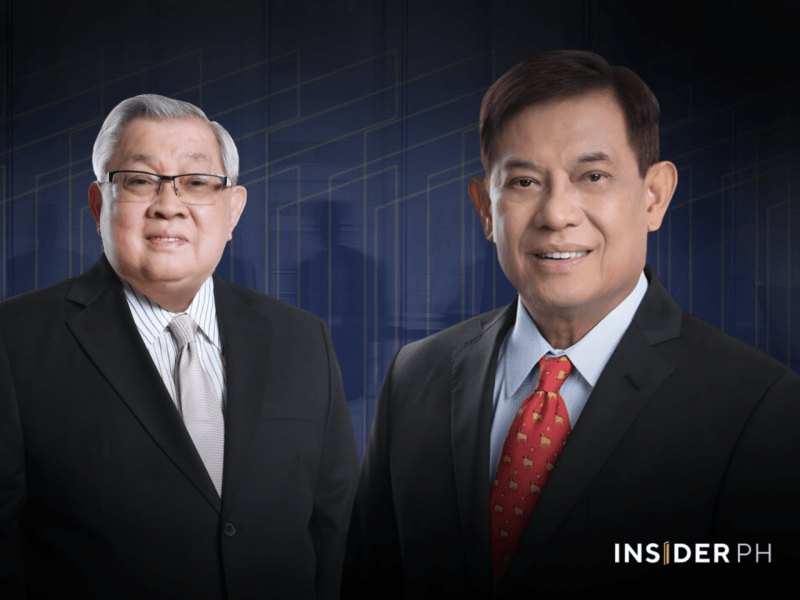 GMA Network chair Felipe Gozon wtih SEC chair Francis Ed. Lim.&nbsp;