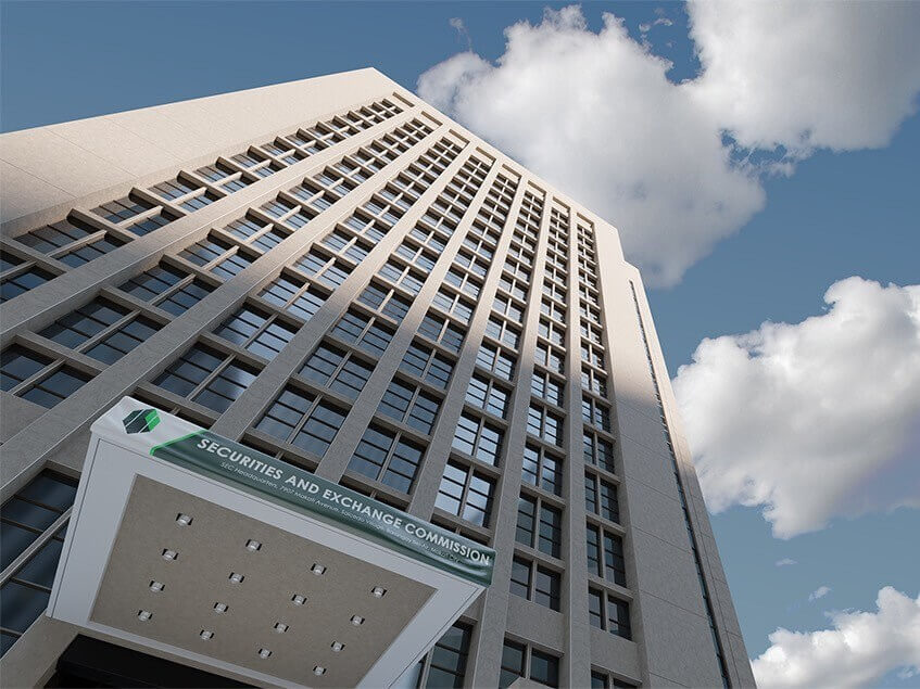 The SEC headquarters in Makati City