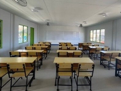 A new space for learning and growth. This school building stands as a reminder that investing in education is investing in communities—and in every student’s chance to build a better future. | Contributed photo 