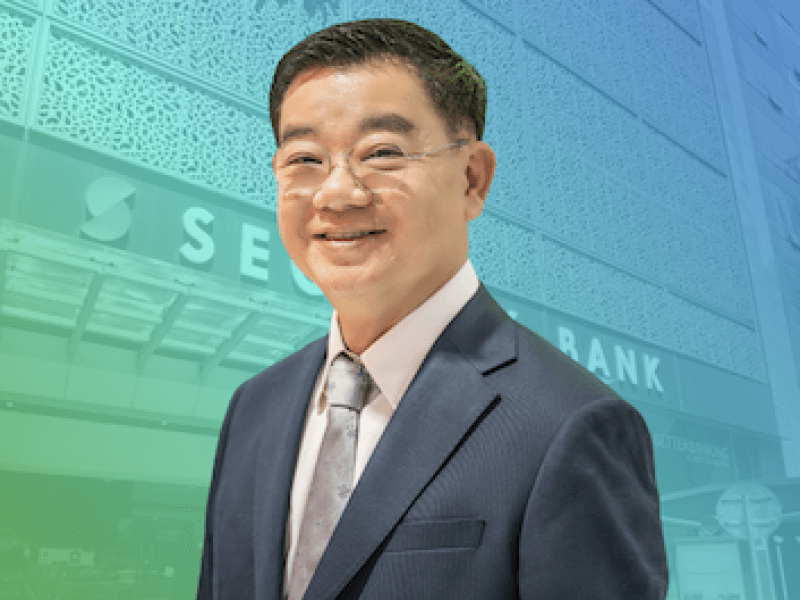 Victor Lee Meng TeckSecurity Bank incoming president, CEO 