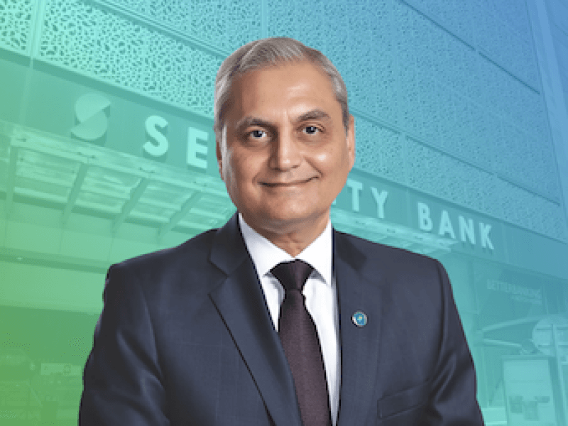 Sanjiv VohraSecurity Bank president, CEO 