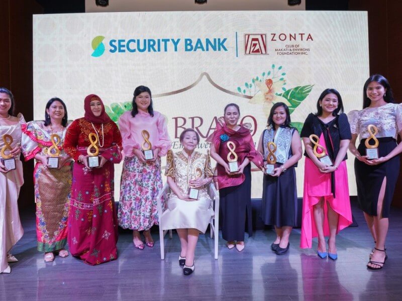 The 6th Bravo Empowered Women awardees./Contributed photo