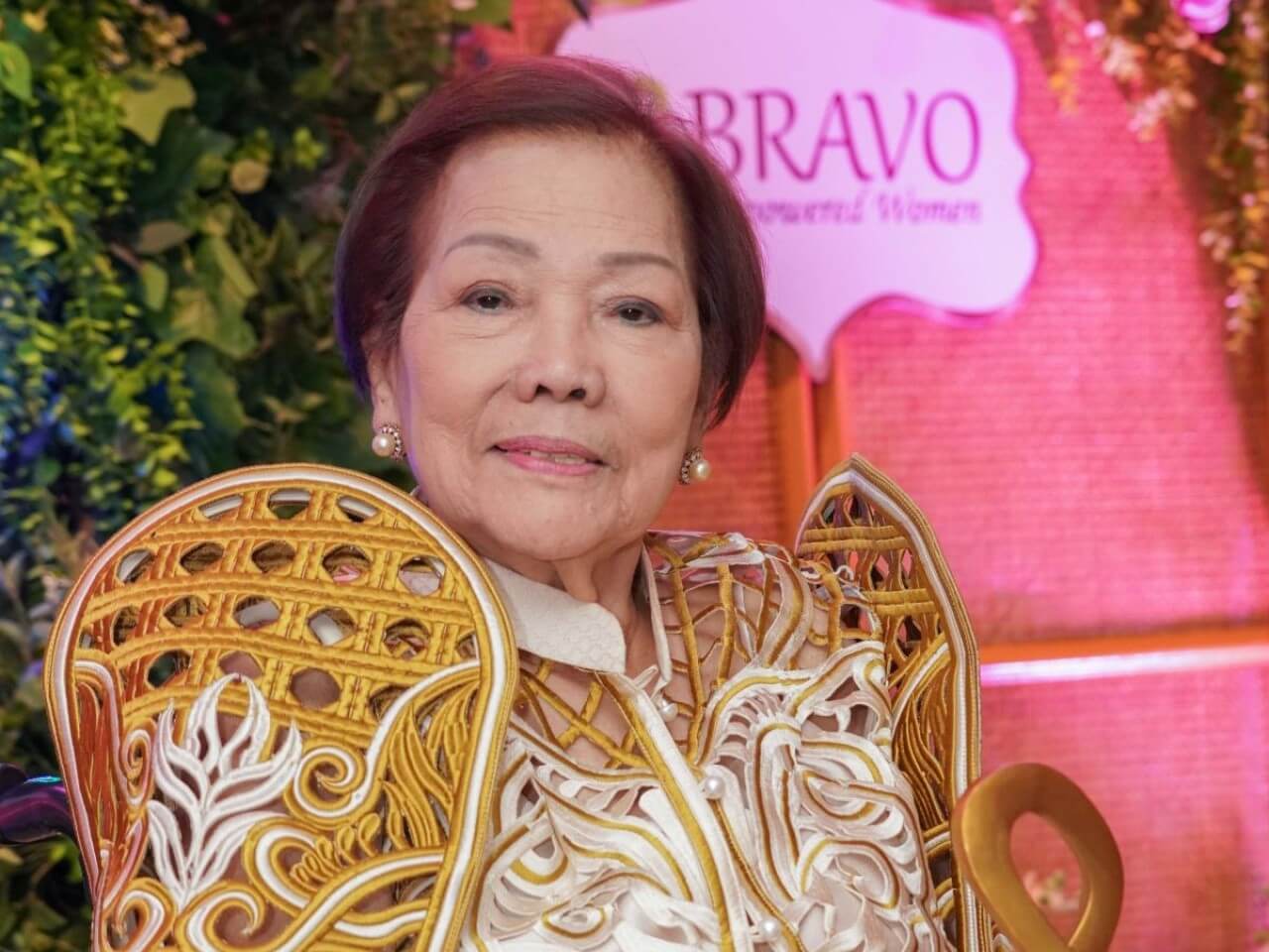 Bravo Lifetime Achievement Awardee, culinary luminary Glenda Barretto of Via Mare fame./ Contributed photo