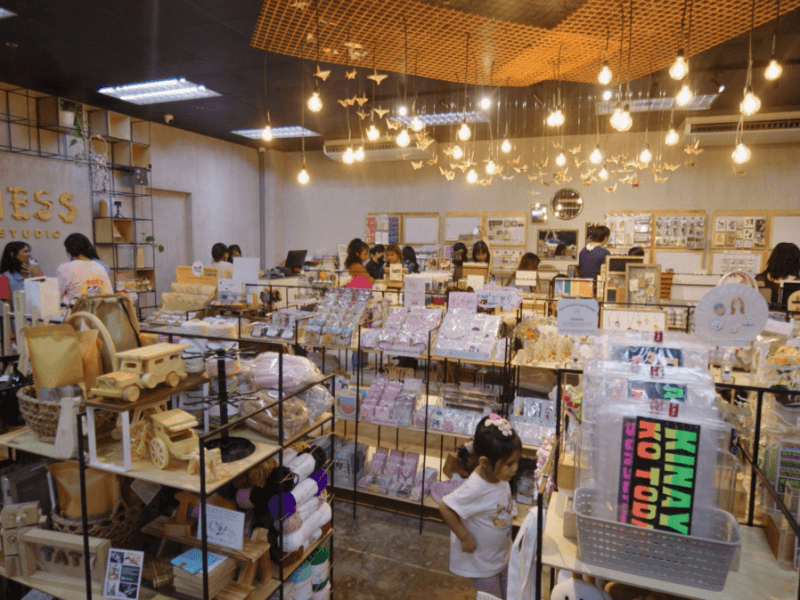 Mess Studio, a branch of Common Room PH, is a creative destination and local creative hub featuring a craft studio, bookstore, free library, and a mini caf&eacute;. / Contributed photo