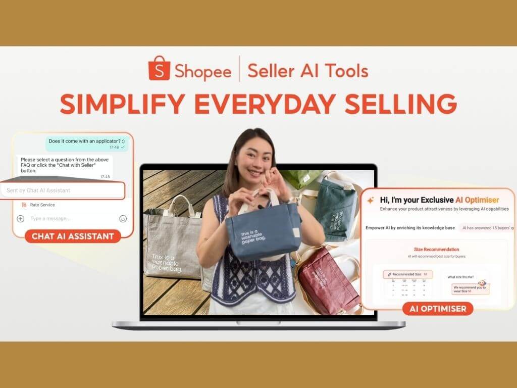 Shopee&rsquo;s Chat AI Assistant and Product AI Optimiser help Filipino sellers manage customer messages and product listings. | Contributed photo