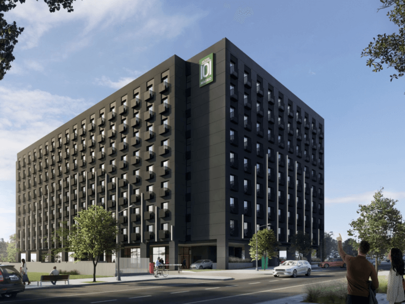 The 680-room Hotel101-Madrid is part of DoubleDragon Corp. global expansion./Photo from DoubleDragon. 