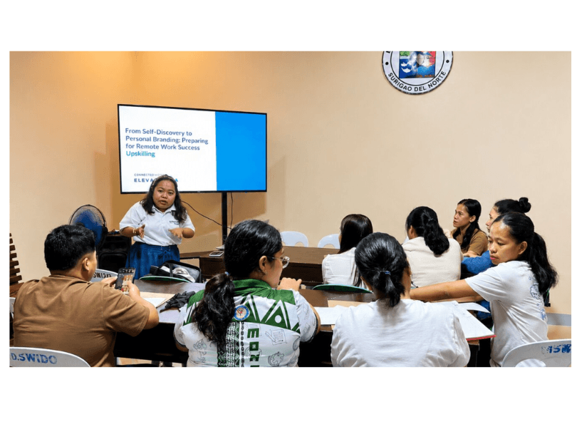 From learner to mentor, Elevate AIDA graduate Paulyn Navia is helping women in Siargao build digital skills and confidence to pursue remote work opportunities. | Contributed photo