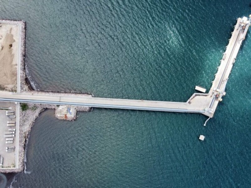  The Sinisian Lemery Port is set to decentralize logistics in Luzon./ Contributed photo