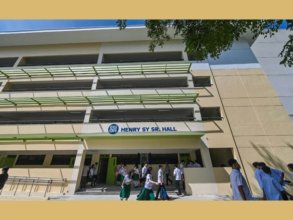 The new Henry Sy Sr. Hall is located inside San Francisco High School in Quezon City. &nbsp;| Contributed photo