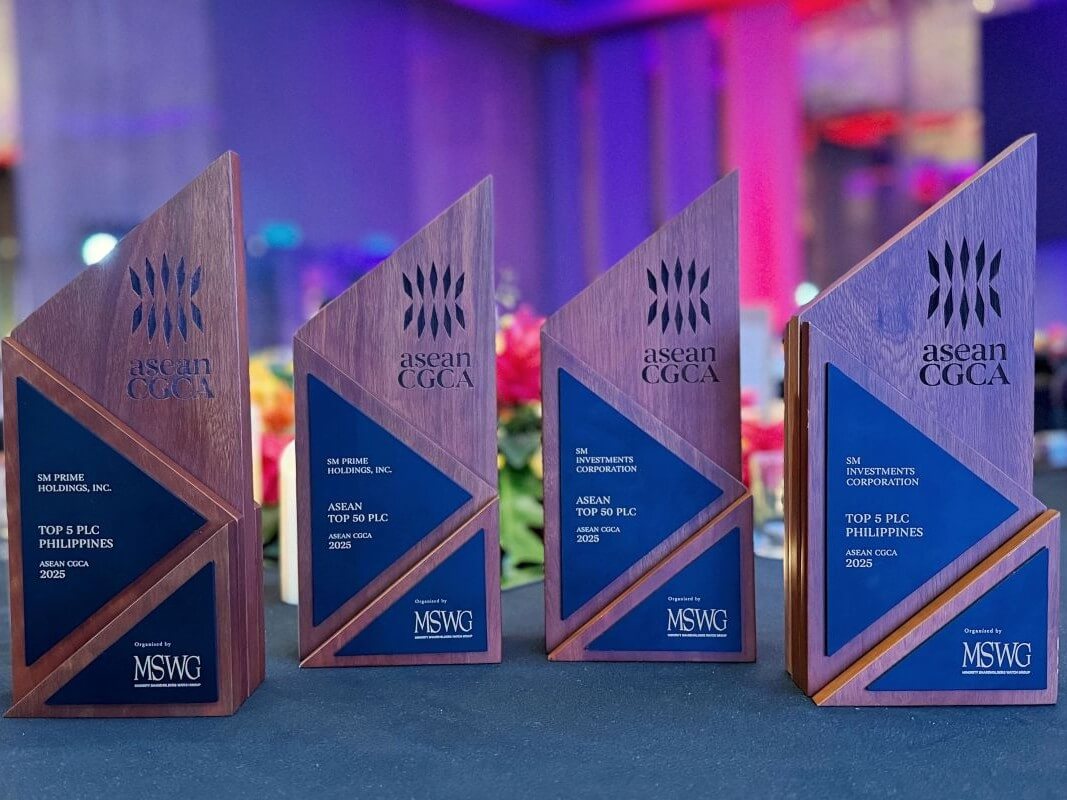 Held at the Four Seasons Hotel Kuala Lumpur on July 24, the biennial awards highlighted the top publicly listed companies assessed under the 2024 ASEAN Corporate Governance Scorecard (ACGS). Recently cited were SM Investments Corp., SM Prime Holdings Inc., BDO Unibank Inc. and China Banking Corp. /Photo from SMIC