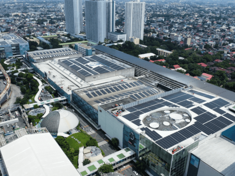 The SM Group operates the country&rsquo;s largest rooftop solar network among property developers, with its renewable energy journey beginning in 2014 through the first solar panel installation at SM North EDSA.| Contributed photo