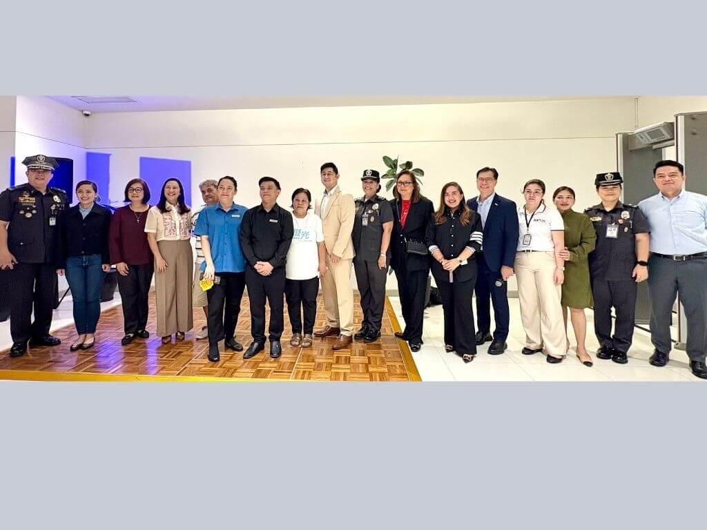 From left: Regional Director BJMP NCR Jail chief superintended Baby Noel Montalvo and guest, SM Hotels & Conventions Corp. (SMHCC) EVP Peggy Angeles; Quezon City Mayor Joy Belmonte; father of Severino Montallana II, Marissa Basa, Severino Montallana II, mother of Severino Montallana II, GM Reycie Gutierrez, jail superintendent Maria Lourdes Pascion, SMHCC SVP for operations Cathy Nepomuceno; SMHCC AVP public relations Nian Rigor; Park Inn by Radisson Clark cluster director people and culture Fernando Manalang; Multi-access Cooperative Agency's Harlyn Hilado; Multi-access Cooperative Agency's Stephanie Cabahug; Multi-access Cooperative Agency's Davis Kong | Contributed photo